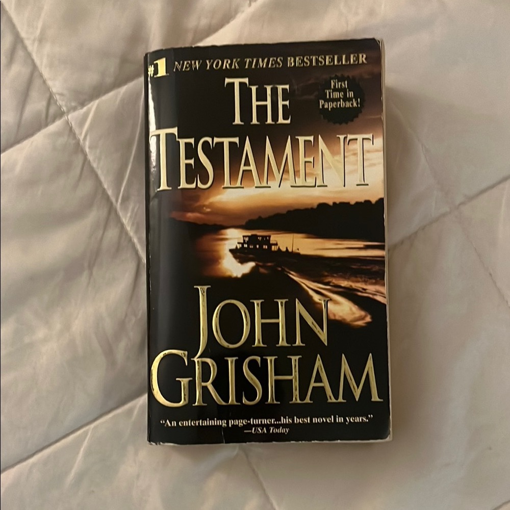 The Testament by John Grisham Paperback